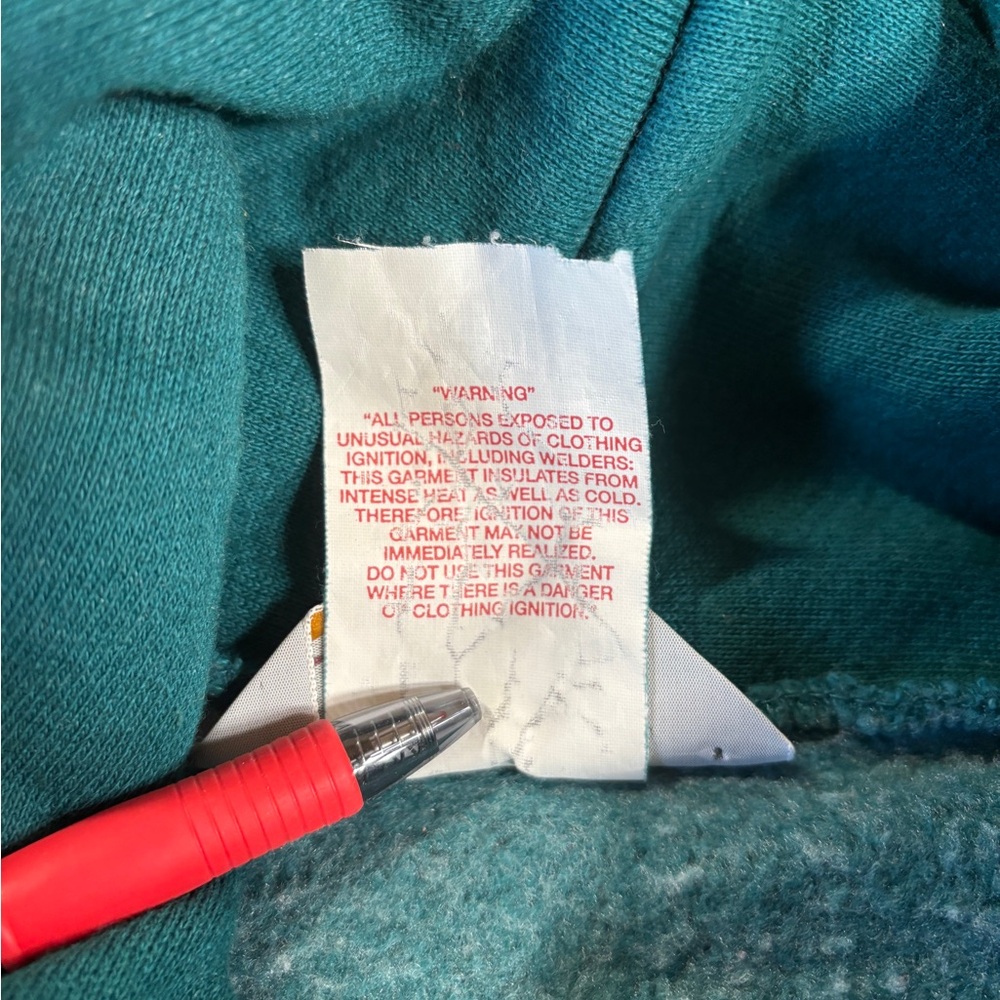 1993 Carhartt Hooded Sweatshirt (71265) - Picture 8 of 12